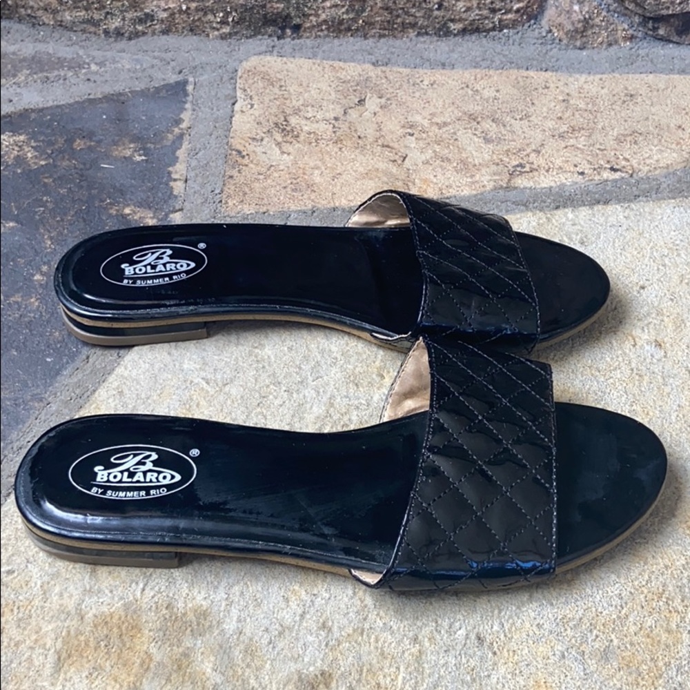 Black Bolaro By Summer Rio Sandals
